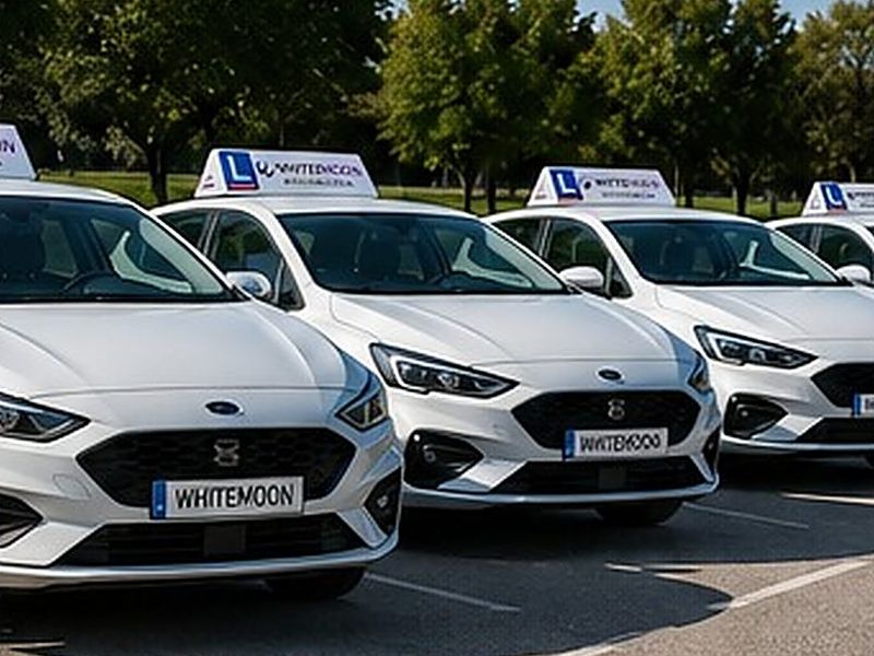 Flota de coches de prácticas de WhiteMoon Autoescuela